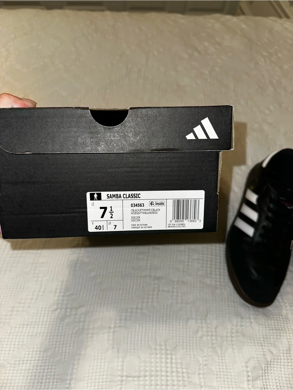 adidas Samba Men's Sneakers - Black & White